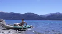 John and Sky - Horny teen couple gets caught having sex on public beach