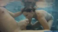 Jodi West - Hot tub breath holding handjob