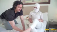 niksindian - Huge boobs niqabi MILF fucked by technician