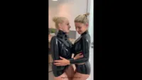 Angel Wicky - Huge natural tits in latex