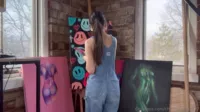 Charlotte Mae - Human canvas