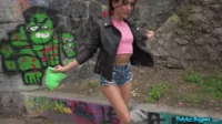 Jade Amor - Sex Doll Street Prank