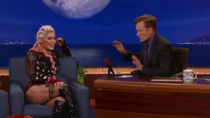 Kesha - Slept with a ghost CONAN on TBS