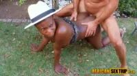 AfricanCasting / Africansextrip / Latinafucktour / blackfucktour / facefucktour / africanfucktour - Kim B outdoor pickup and fuck on my way to the hotel