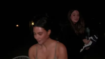 Kim Kardashian - Bathing in the desert