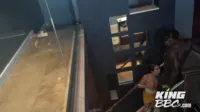 Kylie Quinn - Gets fucked in stairwell by Louie Smalls