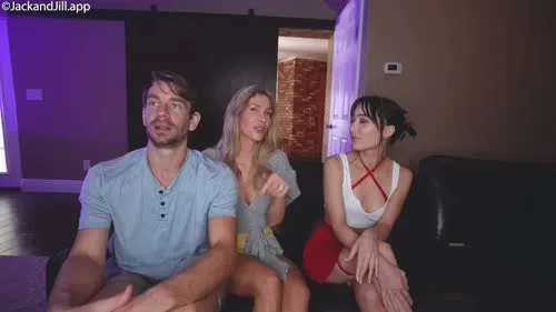 JackandJill | jackplusjill - LillyyLuna's first ever live threesome