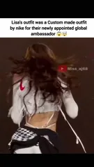 Lisa | BLΛƆKPIИK (Blackpink) - Lisa's outfit was from Nike