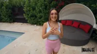 Violet Gems/ xxxvioletgems - Little gem takes huge dick