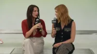 Dafne Keen - Live at San Diego comic-con day 1 interviews SDCC 2025 entertainment weekly 1