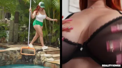Nia Bleu - Look at her now (24.06.20) hot pool cleaner gets dirty xxx