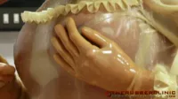 Emily x / Emily Sharpe - Matron, sister B. & patient AB. - Transparent rubber piss baby Part 8