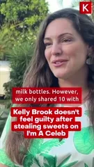 Kelly Brook - Medway-born Kelly Brook has admitted that she doesn't feel guilty after stealing sweets from her campmates on this year's I'm..