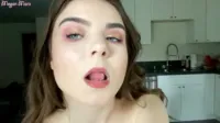 meganmarx - Blowing spit bubbles