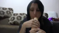 mellbell_ / mellbelll / Mellyboo - Virgin woman with hijab on sucks dick