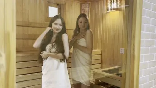 TeenMarvel | MarvelCharm - Mila and Valensia sauna