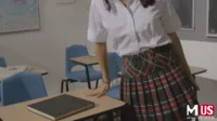 Delphine Films / Jerkaoke (ModelMediaUS) - Mina Luxx - School girl - POVAdventure (2022.06.15)