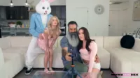 Nubiles-porn - Moms Teach Sex - 2025-04-10 - An Easter fuck for stepmom and stepsis - S23e8
