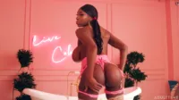 Ebony Mystique | EbonyGoddessMystique - Mystique in pink