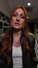 WWE Becky Lynch - Now that's a wall! These architectural wonders should be built and put up in every major arena a