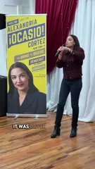 Alexandria Ocasio-Cortez / AOC - Oc says abolish ice is the centrist position now