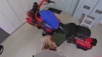 Octavia Red - Top cum air force cosplay sextape VR to 2D