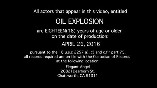 Adult movies DVD - Oil explosion 1 (Elegant Angel)