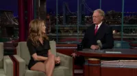 Jennifer Aniston - original ver. David Letterman (2006-05-24) Jennifer Aniston short shorts2