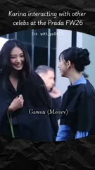 Karina (æspa / aespa) - Our Prada queen 🤭 #에스파 #카리나 #karina #gawon #troyesivan #winmetawin #kentaro