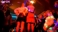 Party Hardcore (Tainster f.k.a. Eromaxxx) - Partywam stage show with wet clothed girls