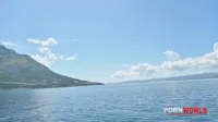 PornWorld - Candee Licious And Veronica Leal - Deck Divas Chapter 1 - Slutty blondes enjoy lesbo action onboard a boat