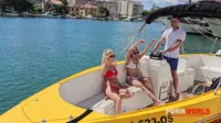 PornWorld - Candee Licious And Veronica Leal - Deck Divas Chapter 1 - Slutty blondes enjoy lesbo action onboard a boat