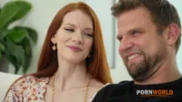 PornWorld - Erin Everheart - Two timing hottie brings together her dates for DP threesome GP3114 BTS