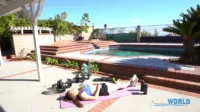 Katie Kush / katiekushxx - Seductive babe takes a BBC ass fucking from her fitness trainer - BTS