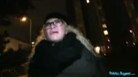 Public Agent - Angel Diamonds nervous blonde nerd loves to fuck strangers in public