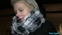 Public Agent - Brithany Wild Gina Devine short haired woman gets a special offer for stranger's cock