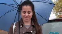 Public Agent - Cassie Fire wet Russian speads legs for cash