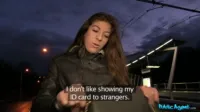 Public Agent - Elena Gilbert fake inspector offers dick to hot brunette instead of paying a fine