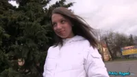 Public Agent - Foxy Di sexy student on school trip ends up riding stranger's cock
