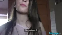 Public Agent - Jimena Lago sexy Spanish brunette fucked in a hotel room