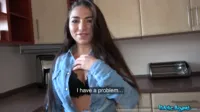 Public Agent - Kandy Kors tiny Russian takes cock for cash