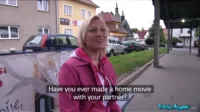 Public Agent - Lena Yof barmaid bares her tits and sucks off public agent for a job