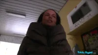 Public Agent - Linet Slag babe without train ticket finds out how fake agent's cock tastes