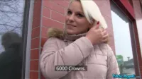 Public Agent - Lucy Shine big boobs bent over and fucked
