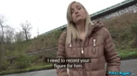 Public Agent - Sicilia student actress fucked outside