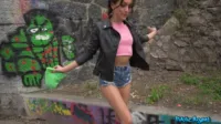 Public Agent - 23 07 27 Jade Amor Sex Doll Street Prank