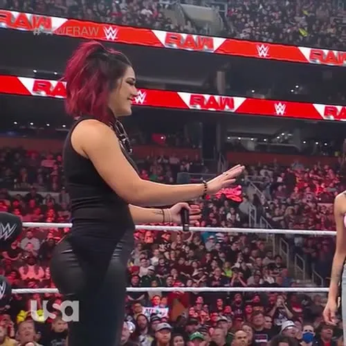 WWE Bayley / Davina Rose / Pamela Rose Martinez - Its ridiculous how her fat ass is always poking