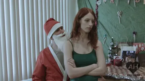 Alex Harper aka Alex Crawford - Santa's cum to town creampie