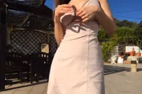 Stella Cox - Sexy dance & strip tease in the Portuguese sun