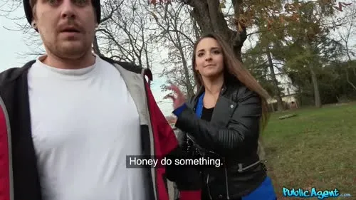 Public Agent - She fucks meters away from her boyfriend